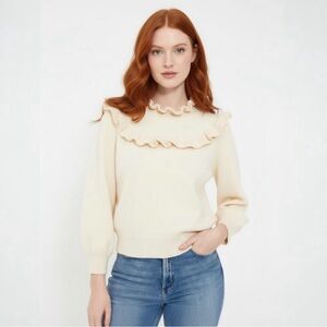 Hyacinth House Ramona Frilled Sweater
